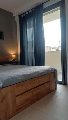 Letto o letti in una camera di Oris