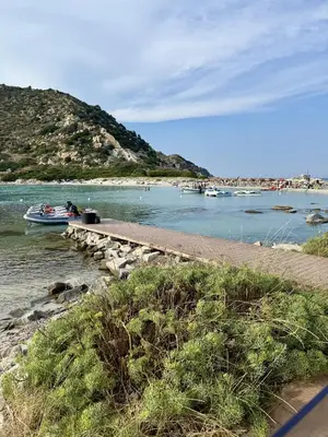 Paesaggio naturale nelle vicinanze della villa
