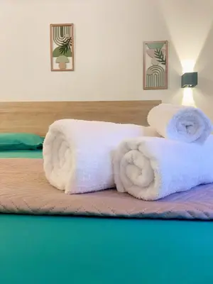 Letto o letti in una camera di Domus efisia 2