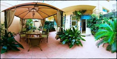Patio o area all'aperto di B&B Livingstone