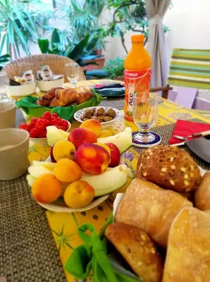 Cibo presso il bed & breakfast o nelle vicinanze
