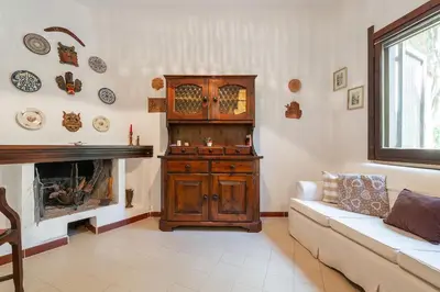Area soggiorno di Casa Nola