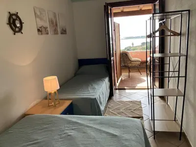 Letto o letti in una camera di S'Piedu