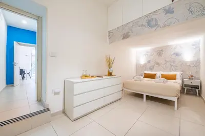 Letto o letti in una camera di Blue Nest