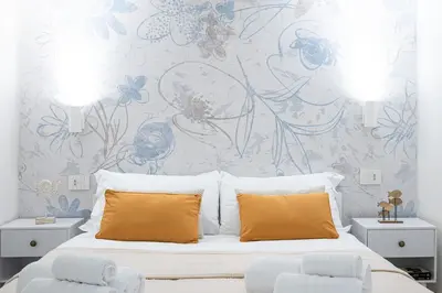 Letto o letti in una camera di Blue Nest