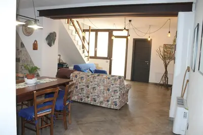Area soggiorno di Casa Carlotta
