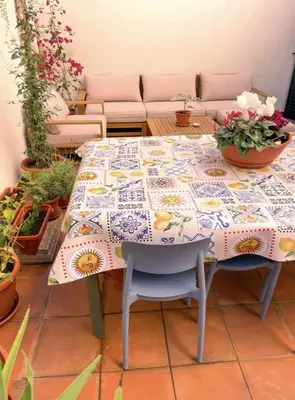Area soggiorno di Cozyta, Apartment with Terrace in the heart of Cagliari