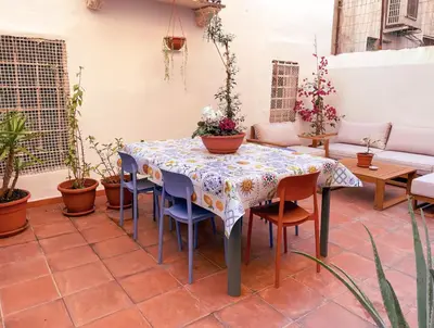 Balcone o terrazza di Cozyta, Apartment with Terrace in the heart of Cagliari