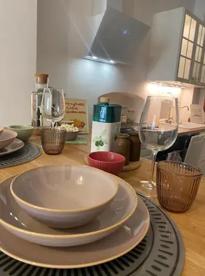 Cucina o angolo cottura di Cozyta, Apartment with Terrace in the heart of Cagliari