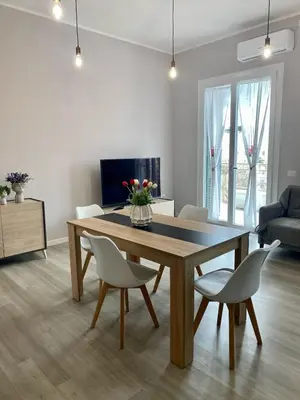 TV o dispositivi per l'intrattenimento presso Stefy House - Apartment in Cagliari- super Balcony