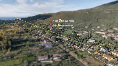 Paesaggio naturale nelle vicinanze dell'appartamento