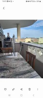 Balcone o terrazza di Aqua vida metro cagliari molentargius parck