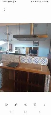 Cucina o angolo cottura di Aqua vida metro cagliari molentargius parck