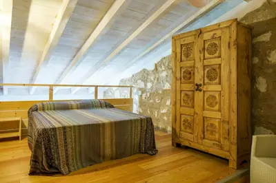 Letto o letti in una camera di Residence Among Scrubland And Beaches In Cova
