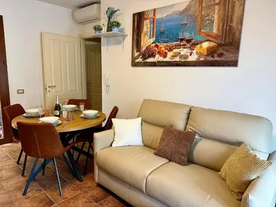 Area soggiorno di Casa Nina