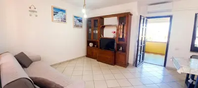 Area soggiorno di WindHeart House With Terrace