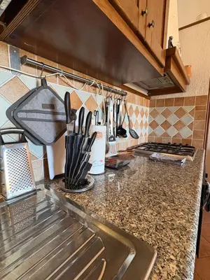 Cucina o angolo cottura di Villino Giò - Residence Abba Urci