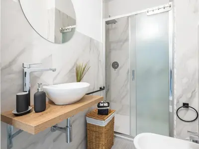 Bagno di Elegante appartamento Cagliari Centro