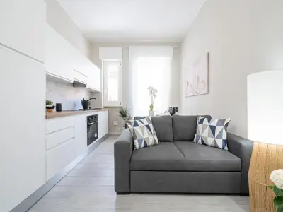 Cucina o angolo cottura di Elegante appartamento Cagliari Centro