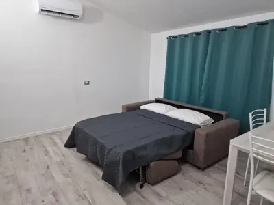 Letto o letti in una camera di Il Mirto, Residenza Privata