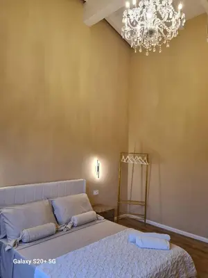Letto o letti in una camera di B&B Casa Peppa