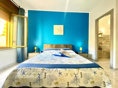Letto o letti in una camera di Corte dell'elefantino