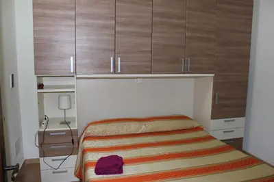 Letto o letti in una camera di Casetta
