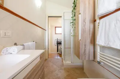 Letto o letti in una camera di Cagliari Bay View Villa