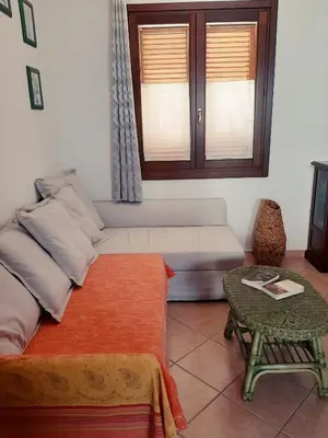 Letto o letti in una camera di Casa Keta
