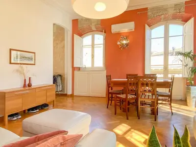 Area soggiorno di La Piazzetta Apartment