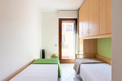 Letto o letti in una camera di 5' from the Sea, Apartment with Terrace & BBQ