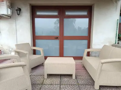 Area soggiorno di Casa Sophie B&B