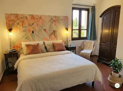 Letto o letti in una camera di Blue Living
