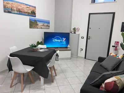 TV o dispositivi per l'intrattenimento presso NoveQuattro Apartment