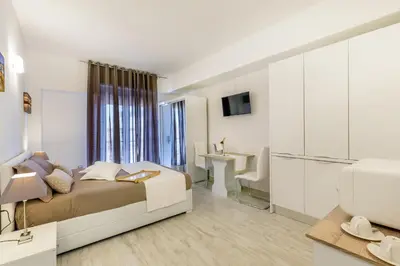 Letto o letti in una camera di Sette Colli Guesthouse
