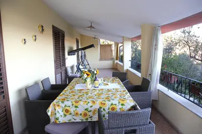Area soggiorno di Eleonora's Apartment