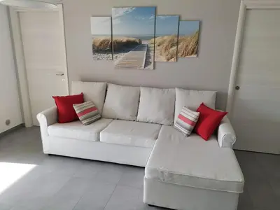 Area soggiorno di Casa Le Dune