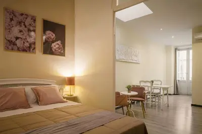 Letto o letti in una camera di Oisife Apartments