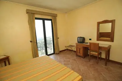 TV o dispositivi per l'intrattenimento presso Hotel Belvedere