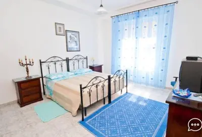 Letto o letti in una camera di B&B Casa Rosino