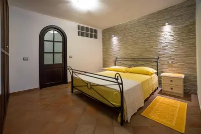 Letto o letti in una camera di Casa Spiga