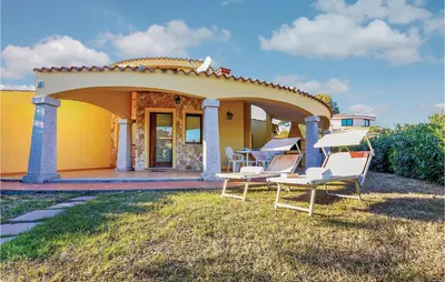 Giardino di Gorgeous Home In Costa Rei Muravera-Ca-