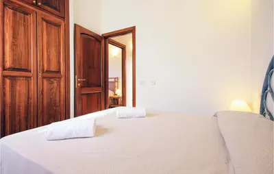 Letto o letti in una camera di Beautiful Home In Costa Rei -Ca-