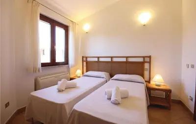 Letto o letti in una camera di Stunning Home In Costa Rei -Ca-