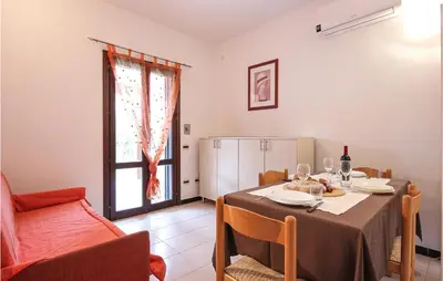 Letto o letti in una camera di Awesome Apartment In Costa Rei -Ca- With Wifi