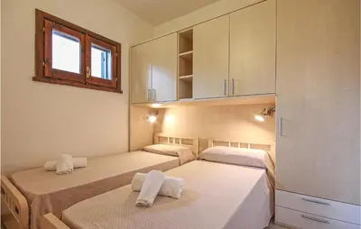 Letto o letti in una camera di Awesome Apartment In Costa Rei -Ca- With Wifi