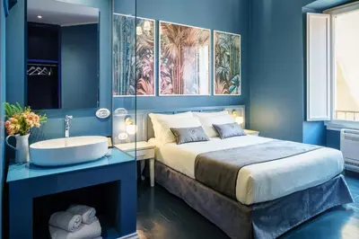 Letto o letti in una camera di Birkin Porto 1870