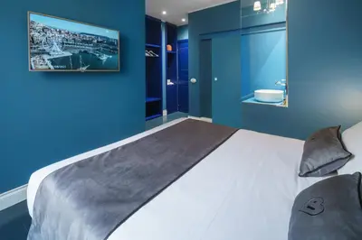 Letto o letti in una camera di Birkin Porto 1870