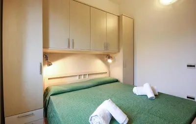 Letto o letti in una camera di 1 Bedroom Amazing Apartment In Costa Rei -Ca-