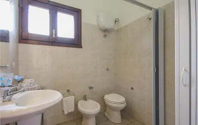 Bagno di Beautiful Apartment In Costa Rei -Ca-